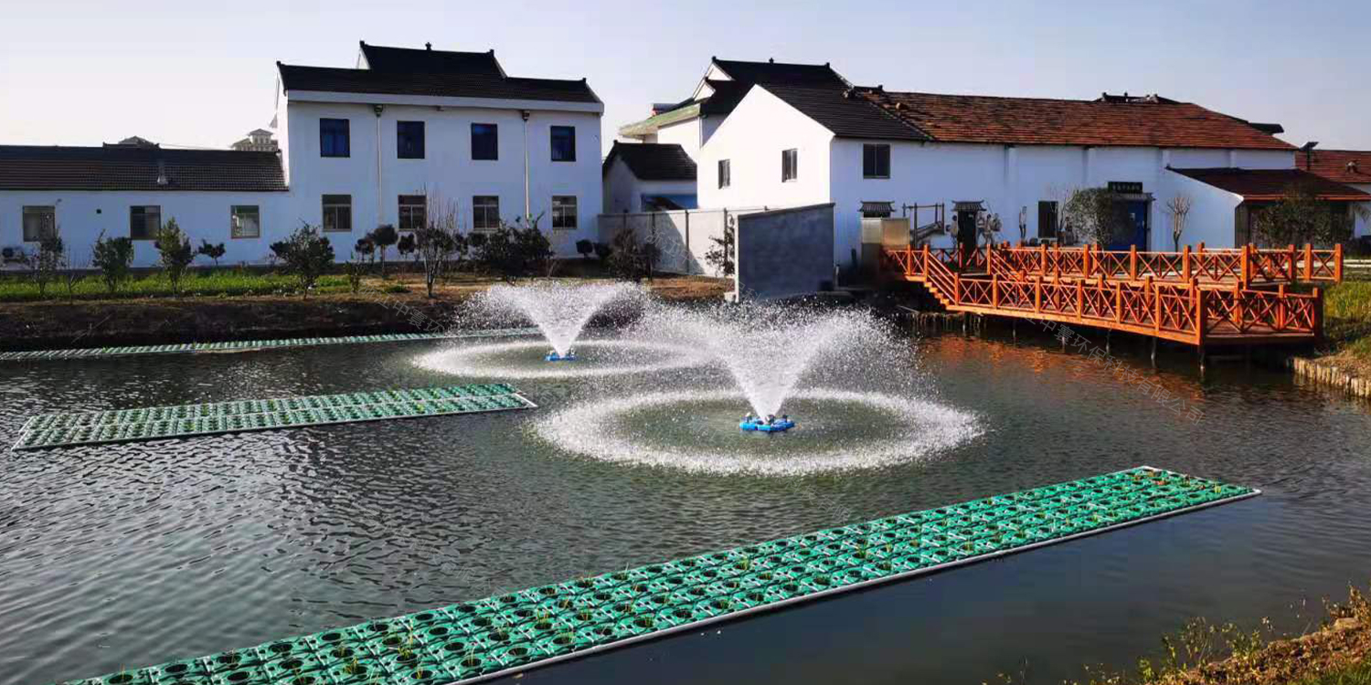 喷泉曝气机应用案例