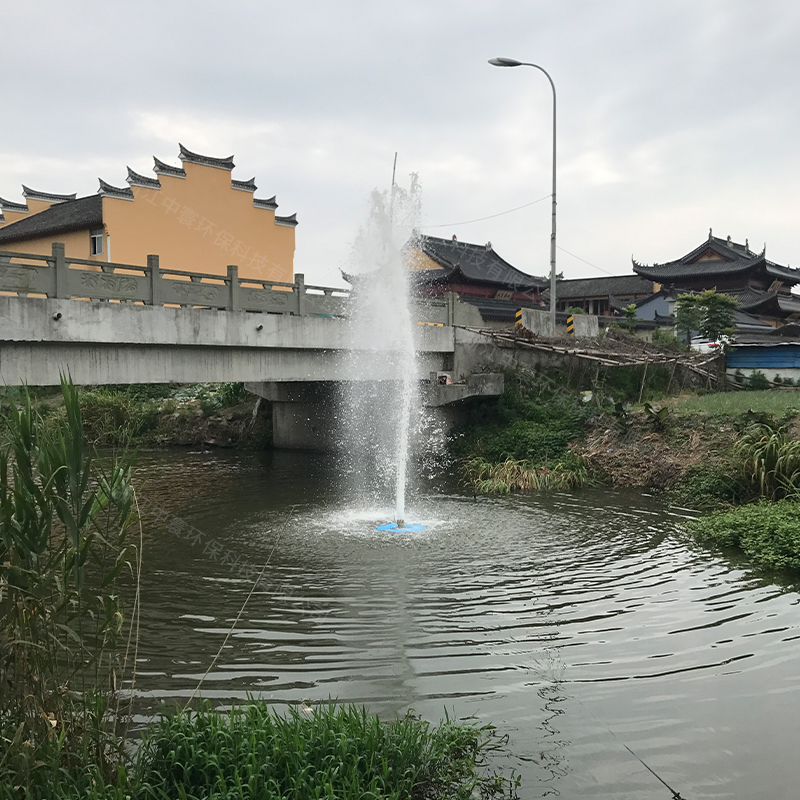 高喷中心水柱曝气机