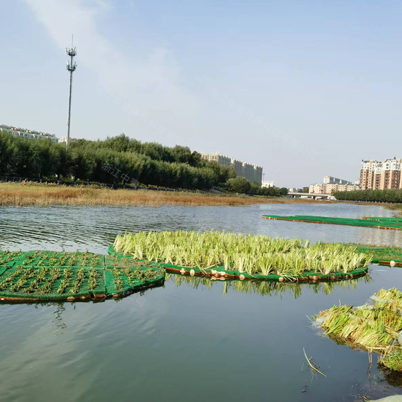 复合纤维浮动湿地